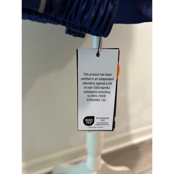 ID Ideology Women's Plus Size Packable Zip-Front Jacket Tartan Blue Choose Size - Picture 10 of 10